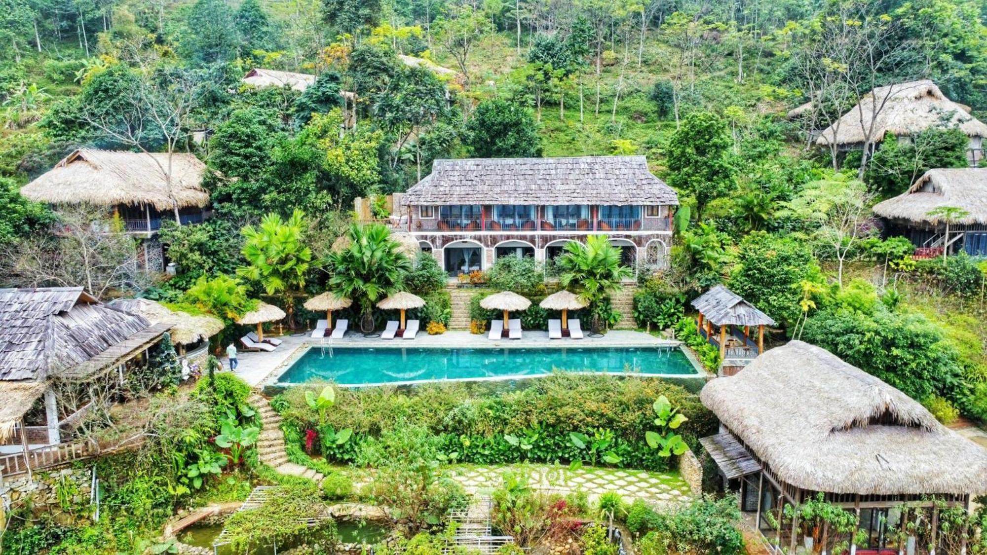 ปูลวง อีโคการ์เดน Hotel Pu Luong ภายนอก รูปภาพ